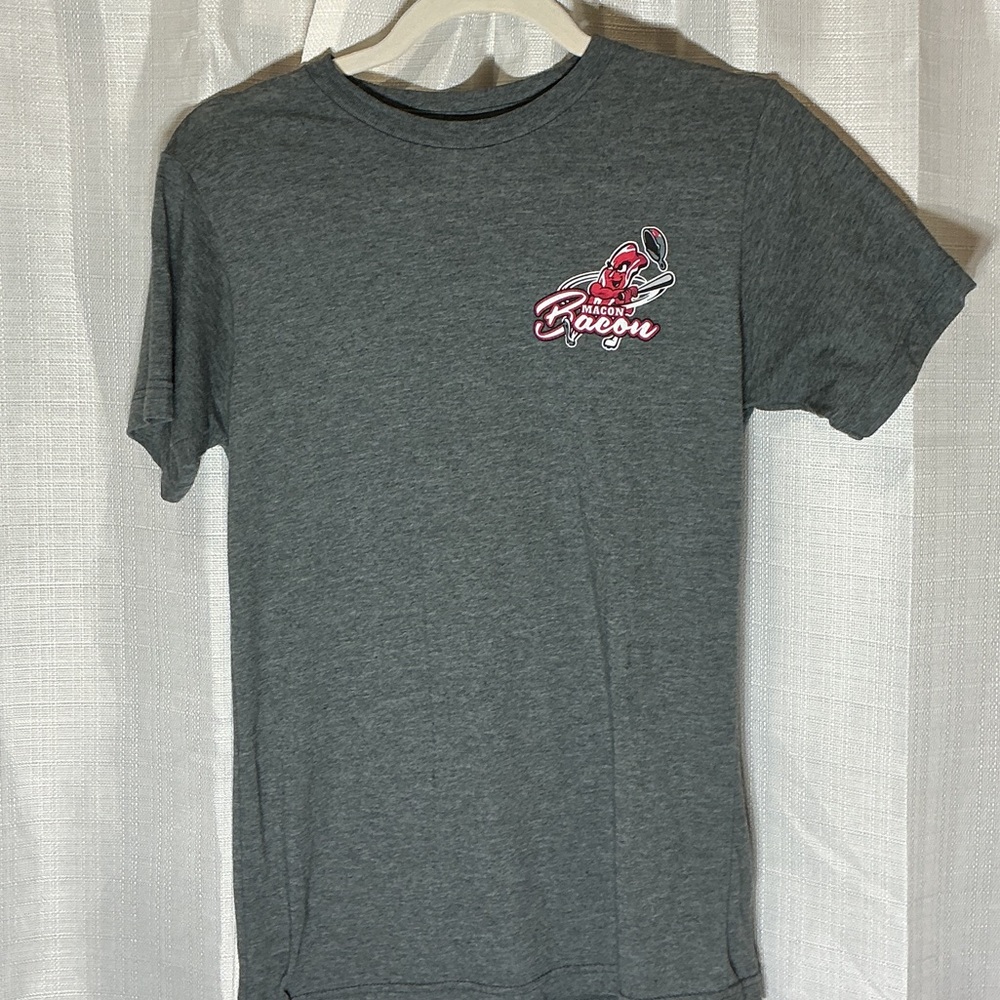 Macon BaconTultex Charcoal Graphic Tee